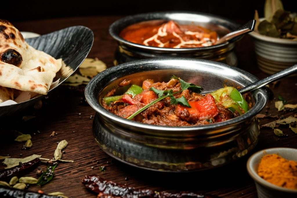 Indian Cuisine Dishes at Jaipur Spice